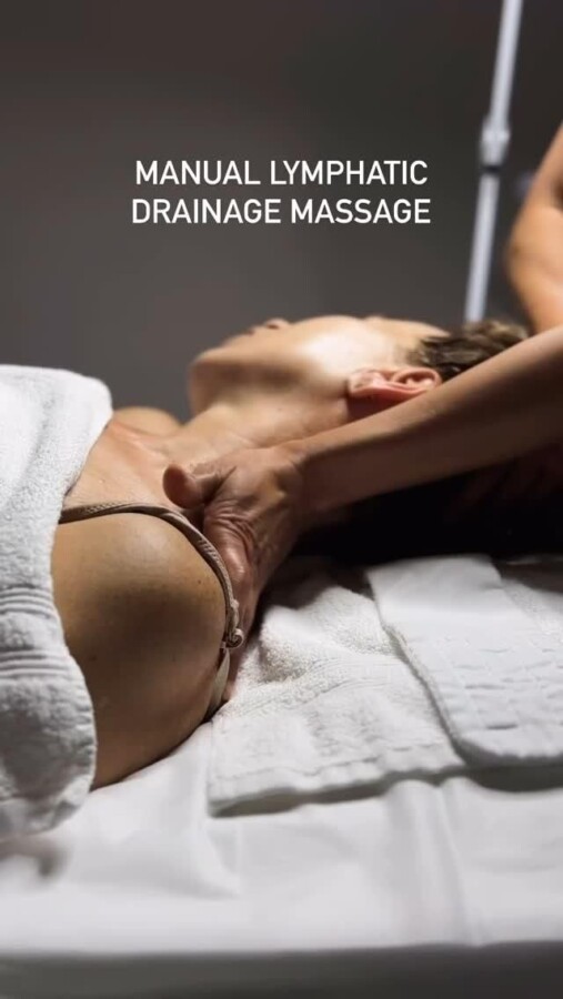 Avant après drainage lymphatique