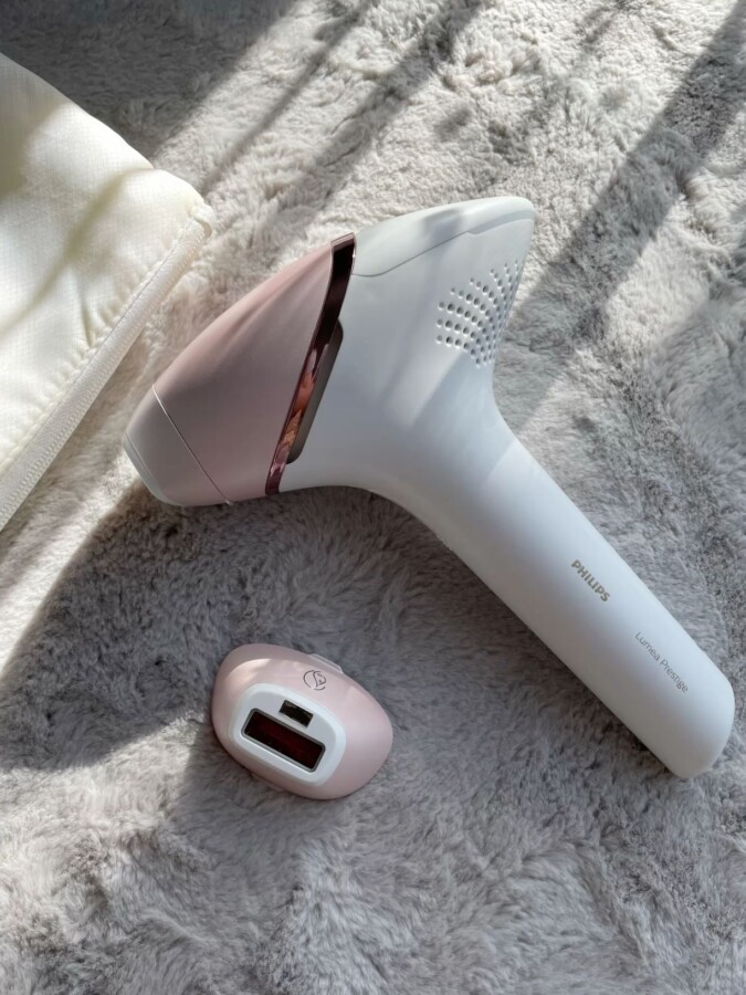 Technologie épilateur Philips pulsée