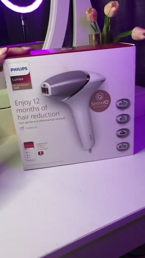 Lumière pulsée Philips efficace