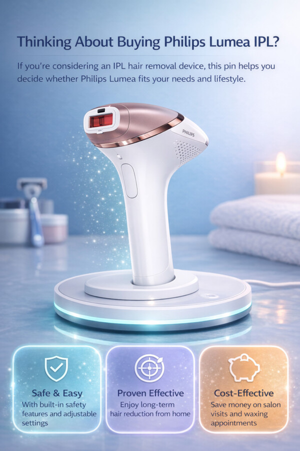 Lumière pulsée Philips efficace