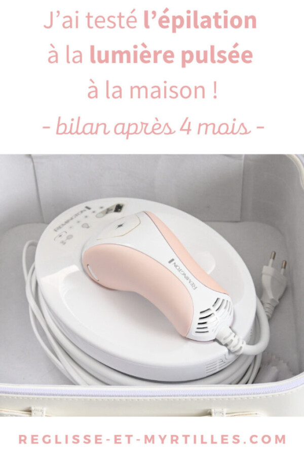 Appareil épilation lumière pulsée