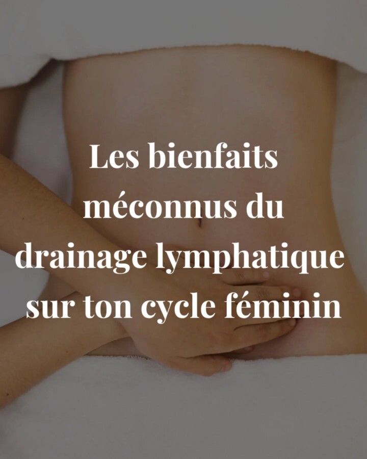 Drainage lymphatique et santé
