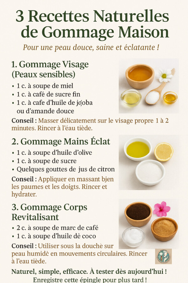 Gommage efficace 2026 astuces