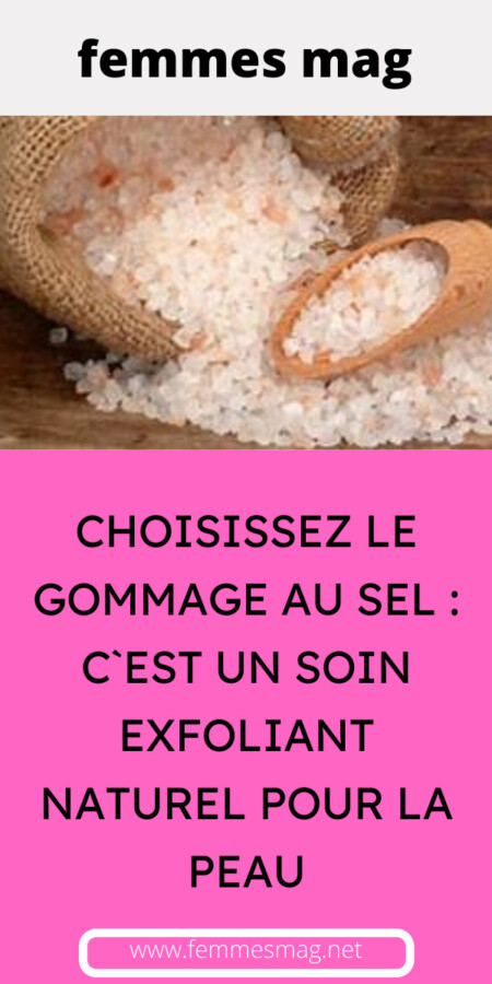 Exfoliation naturelle ou synthétique