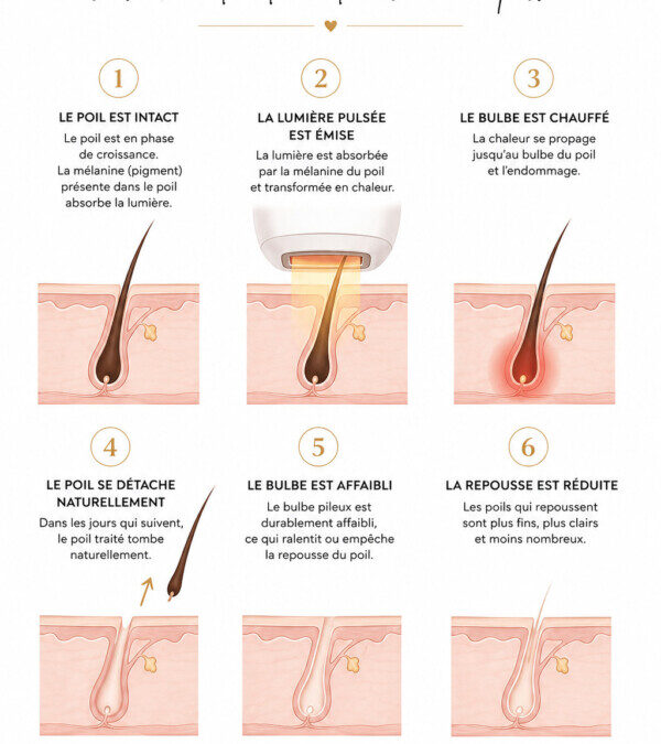 Lumière pulsée et épilation : conseils pour une peau douce et nette