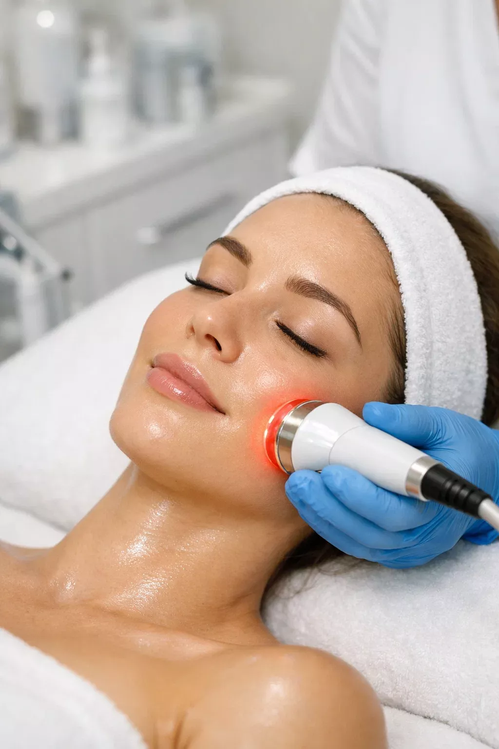 Préparation peau épilation laser