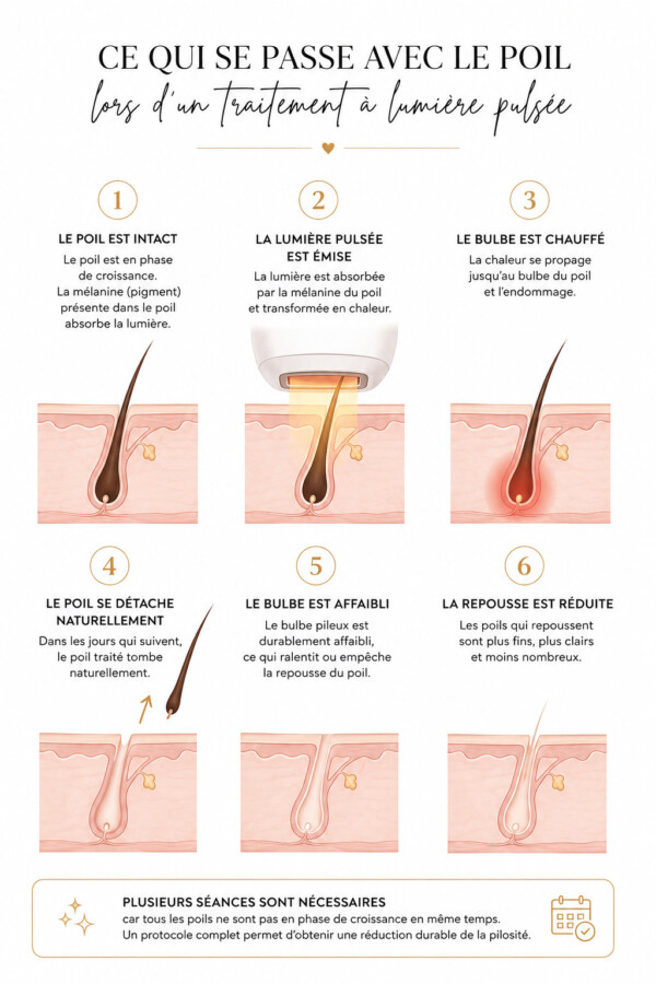 Épilation lumière pulsée 2026