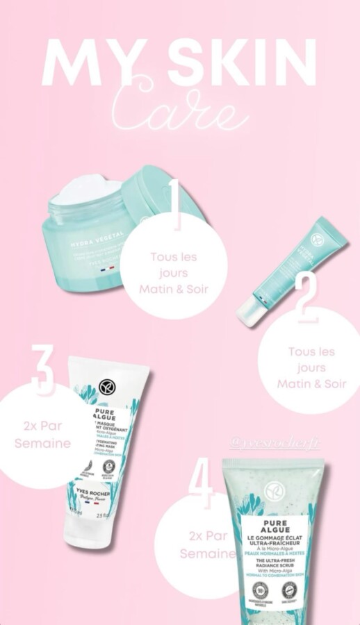 Efficacité soins visage Yves Rocher