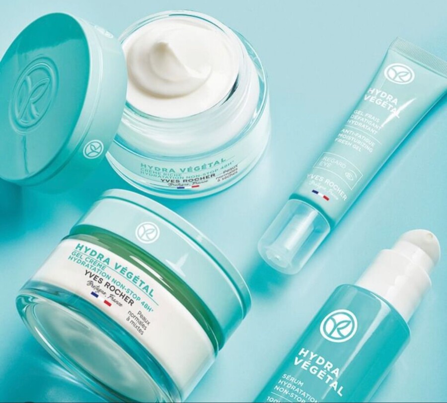 Routine soins visage Yves Rocher