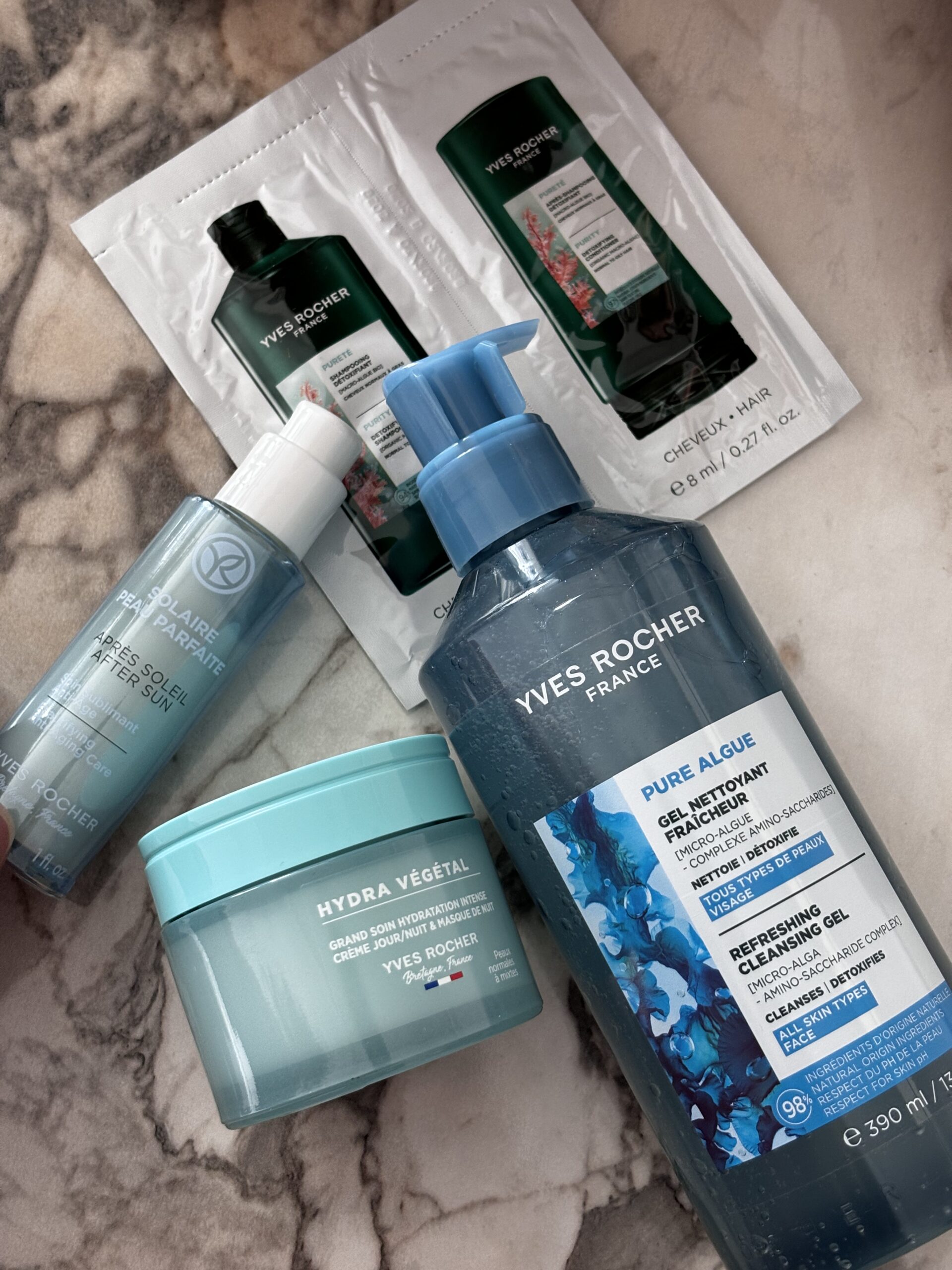 Produits naturels visage Yves Rocher