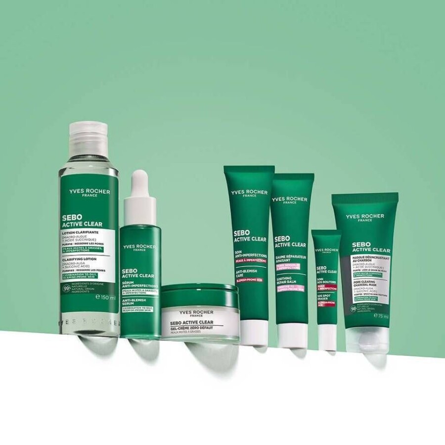 Routine soins visage Yves Rocher