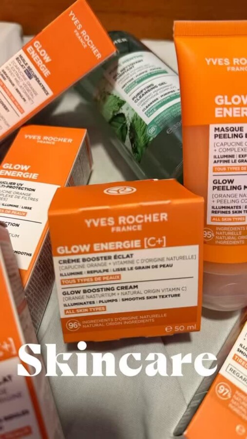 Routine soins visage Yves Rocher