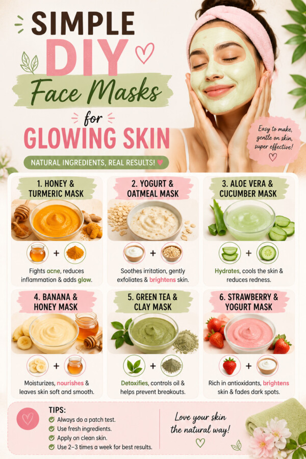 DIY masque pour visage