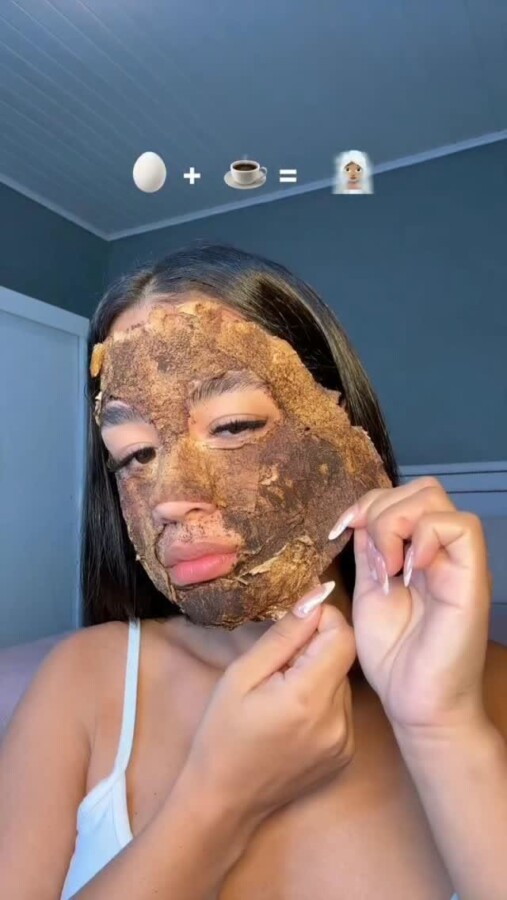 Masque visage fait maison
