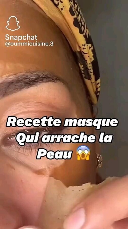 Masque visage maison naturel