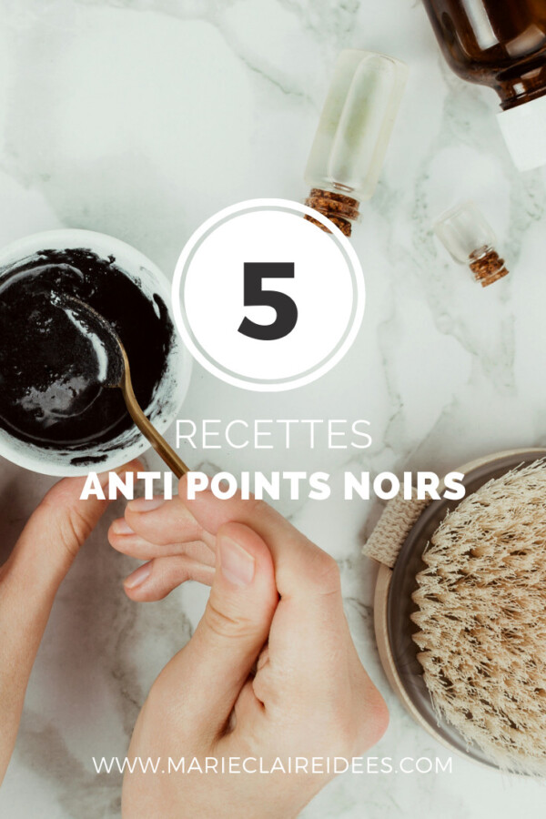 Masque DIY pour points noirs