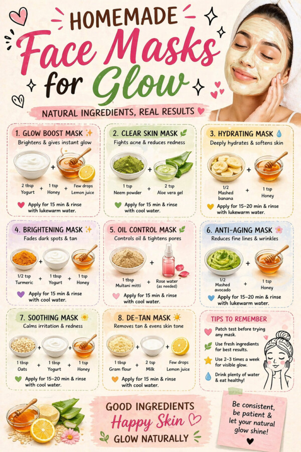 Recette maison hydratant visage