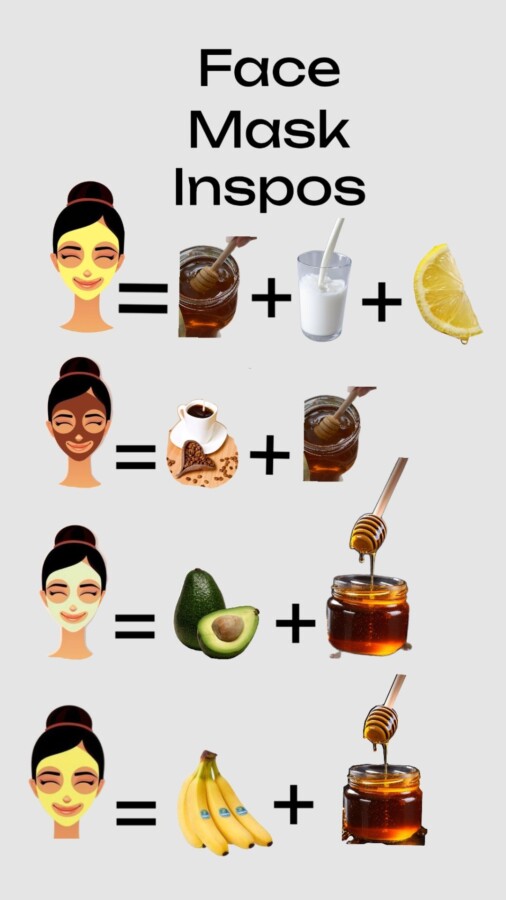 DIY masque hydratant visage